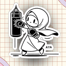 Charger l'image dans la galerie, 🌙 Livre de Coloriage – Kawaii Muslim, Style Cosy & Poétique 🖤✨