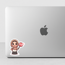 Charger l&#39;image dans la galerie, 🛑🧕 &quot;Stop &quot; – Le sticker qui apprend à poser des limites avec douceur et foi 💗🌙
