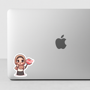 🛑🧕 "Stop " – Le sticker qui apprend à poser des limites avec douceur et foi 💗🌙