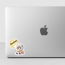 Charger l&#39;image dans la galerie, 🍞🧕 &quot;Bismillah avant chaque bouchée&quot; – Le sticker qui éduque avec tendresse et appétit 🌟
