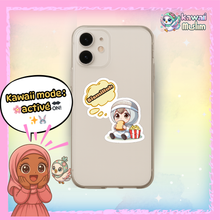 Charger l&#39;image dans la galerie, 🍞🧕 &quot;Bismillah avant chaque bouchée&quot; – Le sticker qui éduque avec tendresse et appétit 🌟

