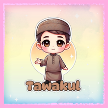 Charger l&#39;image dans la galerie, Stickers &quot;Tawakkul&quot; - Ali
