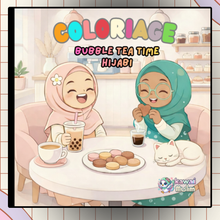 Charger l'image dans la galerie, 🧋 Bubble Tea Time – Hijabi Kawaii Muslim
