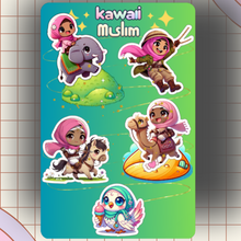 Charger l&#39;image dans la galerie, Box Coloriage Kawaii Muslim – À la découverte des animaux dans le Coran 🐪✨
