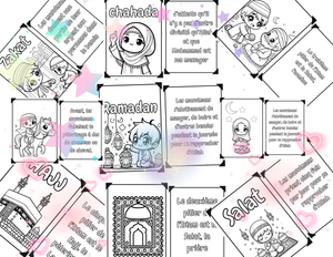 E-Coloriage (PDF) : Les 5 Piliers de l'Islam
