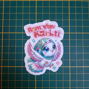 Sticker 'Ramadan Karim' avec Mimi | Kawaii Muslim