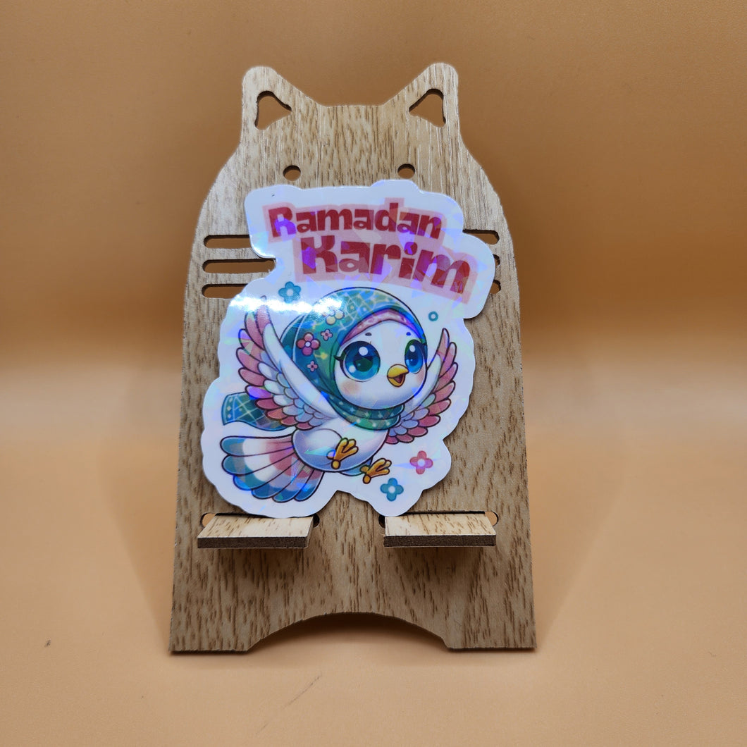 Sticker 'Ramadan Karim' avec Mimi | Kawaii Muslim