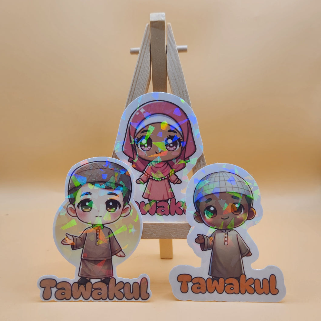 Pack de Stickers Kawaii - Tawakul 🌟