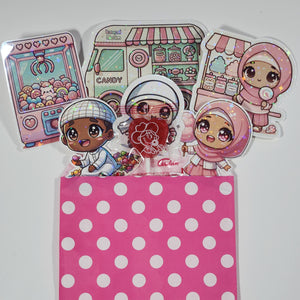 🎀 Candies Stick🎀+ e-coloriage Les 5 piliers de l’Islam