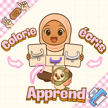 Charger l&#39;image dans la galerie, 📘 Livre Digital 3 en 1 - Apprentissage Ludique de l’Alphabet Arabe ! 🖍️
