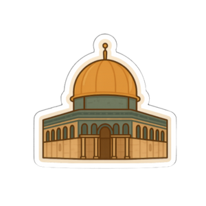 🏔️✨ Sticker "Quds dans ton cœur" – L’émotion d’Al-Aqsa, à coller partout 🇵🇸🕌