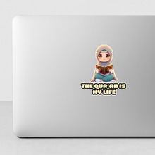 Charger l&#39;image dans la galerie, ♥️Sticker &quot;The Qur&#39;an is My Life&quot; Kawaii 🥰
