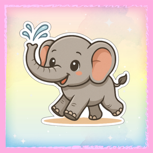 🐘📖 "L’éléphant du miracle" – Le sticker tout mignon inspiré de la sourate Al-Fîl 💥🌙