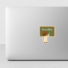 Charger l&#39;image dans la galerie, 🖍️ Sticker “Bismillah à l’école” – Pour commencer avec foi, même sur ton cahier 📚✨
