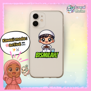 Sticker "Bismillah" avec Ali - Ramadan | Kawaii Muslim