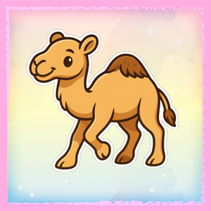 🐪✨ "Chameau du désert " – Le sticker qui raconte un miracle du Coran 🌴📖