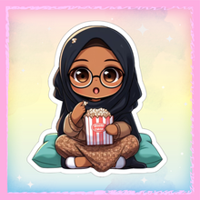 Charger l&#39;image dans la galerie, &quot;Ciné 🎬 &amp; Salam&quot; – Sticker cocooning halal 💫
