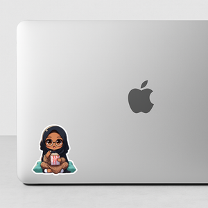 "Ciné 🎬 & Salam" – Sticker cocooning halal 💫