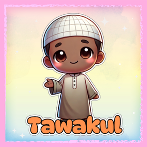 Stickers "Tawakkul" - Omar