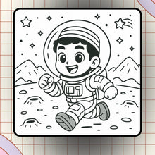 Charger l&#39;image dans la galerie, ya &amp; Ali à la découverte du 🚀Système Solaire 🌍 – Livre de coloriage

