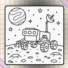 Charger l&#39;image dans la galerie, ya &amp; Ali à la découverte du 🚀Système Solaire 🌍 – Livre de coloriage
