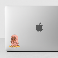 Charger l&#39;image dans la galerie, 🧕🌸 &quot;Ya Allah&quot; – Le sticker qui parle directement au cœur 💞
