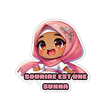 Charger l&#39;image dans la galerie, 🌸 Sticker Holographique &quot;Sourire est une Sunna&quot; 🌸
