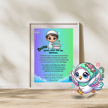 Charger l&#39;image dans la galerie, Sticker Mural Dua après Ablutions🥰 - Kawaii Muslim
