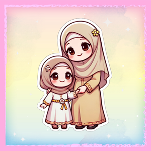 Sticker 🥰Oumi🥰 - Douceur et Complicité🧕
