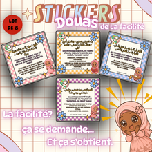 Charger l&#39;image dans la galerie, 🌸 Stickers Douas de la Facilité – Pour adoucir chaque moment de la vie 🌸

