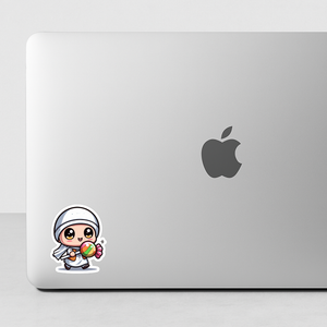 🍭🤍 "Petite douceur, grand Bismillah" – Le sticker qui fait briller les cœurs et les bonbons ✨🧒