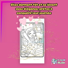 Charger l&#39;image dans la galerie, 🌟 Hijabi Girls - Livre de Coloriage à Télécharger (55 pages) 🌟
