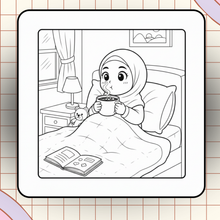 Charger l'image dans la galerie, 🧋 Bubble Tea Time – Hijabi Kawaii Muslim
