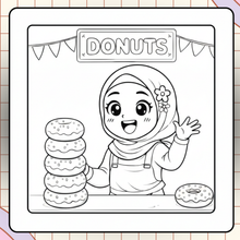 Charger l'image dans la galerie, 🧋 Bubble Tea Time – Hijabi Kawaii Muslim
