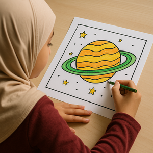 Exploration de l’Espace – Ouvre les Portes du Cosmos en Couleurs