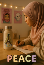 Charger l&#39;image dans la galerie, 🌟 Sticker &quot;Peace&quot; – La Tour Eiffel en Hijab 🌟
