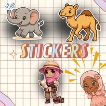 Charger l&#39;image dans la galerie, Box Coloriage Kawaii Muslim – À la découverte des animaux dans le Coran 🐪✨
