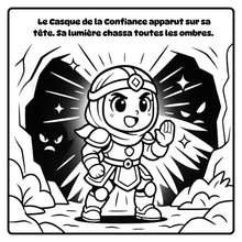 Charger l&#39;image dans la galerie, 🔥Aya et l&#39;armure de lumière🔥Coloriage prêt à imprimer 🎨
