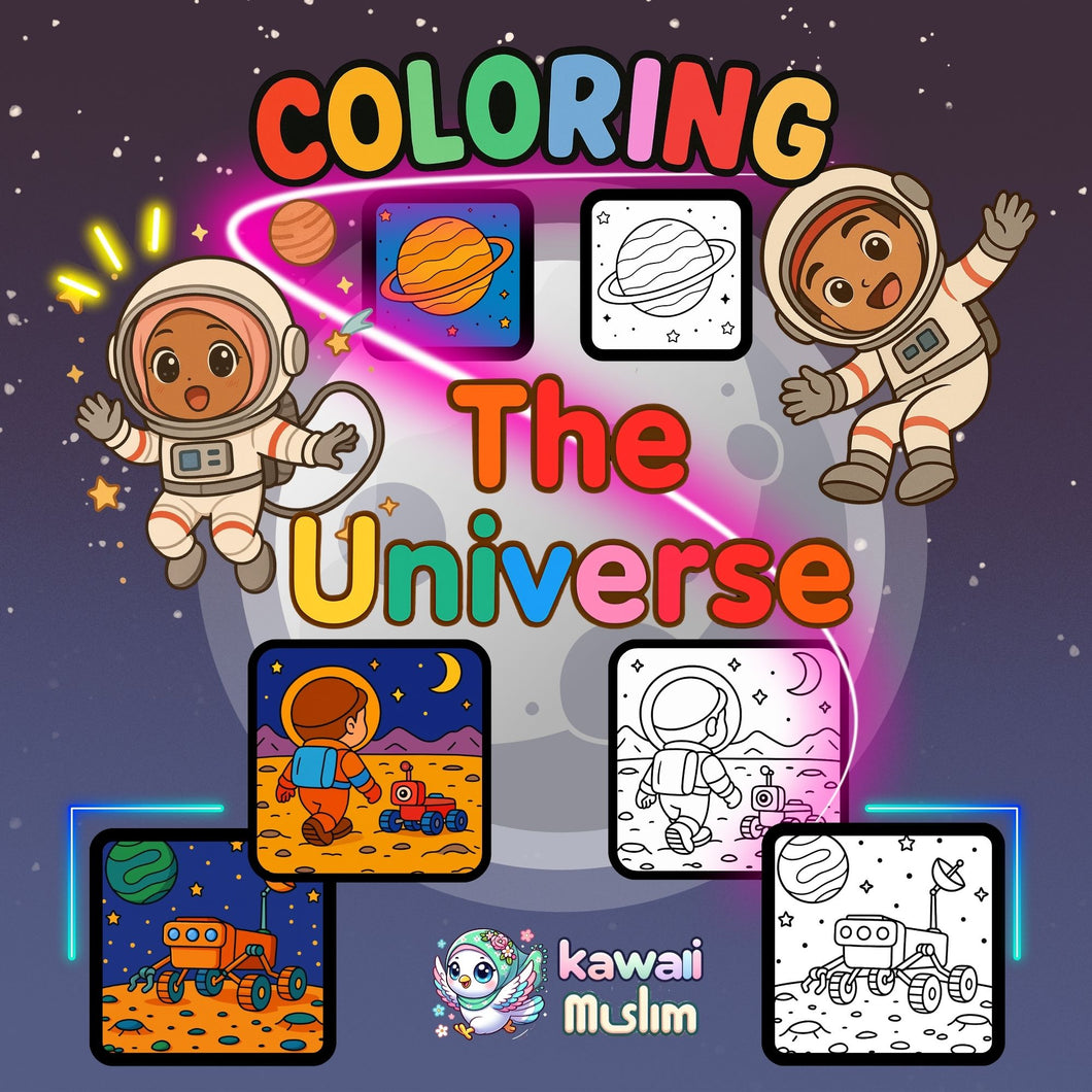 Exploration de l’Espace – Ouvre les Portes du Cosmos en Couleurs