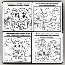Charger l'image dans la galerie, 🔥Aya et l'armure de lumière🔥- Livre de Coloriage 🌟
