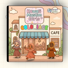 Charger l&#39;image dans la galerie, 🌟 Hijabi Girls - Livre de Coloriage 🌟
