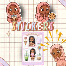 Charger l'image dans la galerie, 🌙✨ Box Aïd Moubarak Bubble Tea Hijabi – Édition Kawaii Muslim ✨🌙
