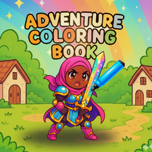 Charger l&#39;image dans la galerie, 🔥Aya et l&#39;armure de lumière🔥Coloriage prêt à imprimer 🎨
