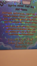 Charger et lire la vidéo dans la visionneuse de la Galerie, Sticker Mural Dua après Ablutions🥰 - Kawaii Muslim

