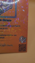 Charger et lire la vidéo dans la visionneuse de la Galerie, 🌟✨ Sticker Mural Dua Avant de Dormir - Kawaii Muslim 🌈🌟
