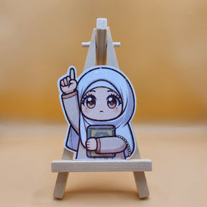 🌟 **Sticker Kawaii « Petite Muslima » 🌟